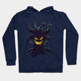 Scary Halloween Tree Hoodie